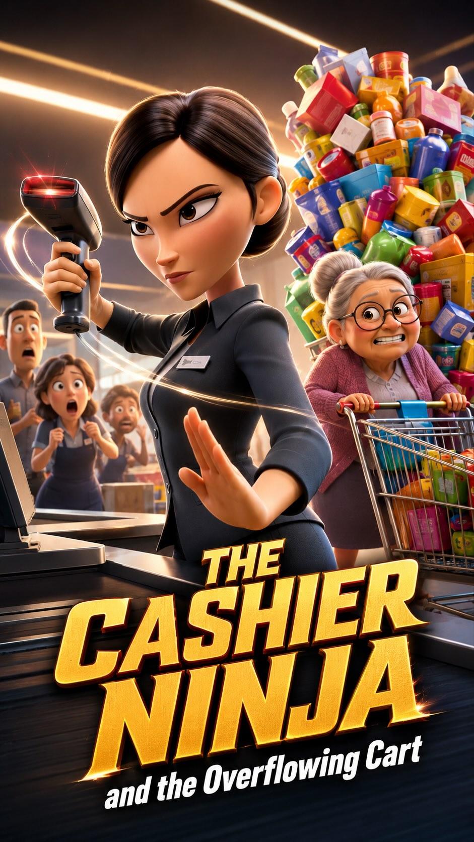 The Cashier Ninja poster