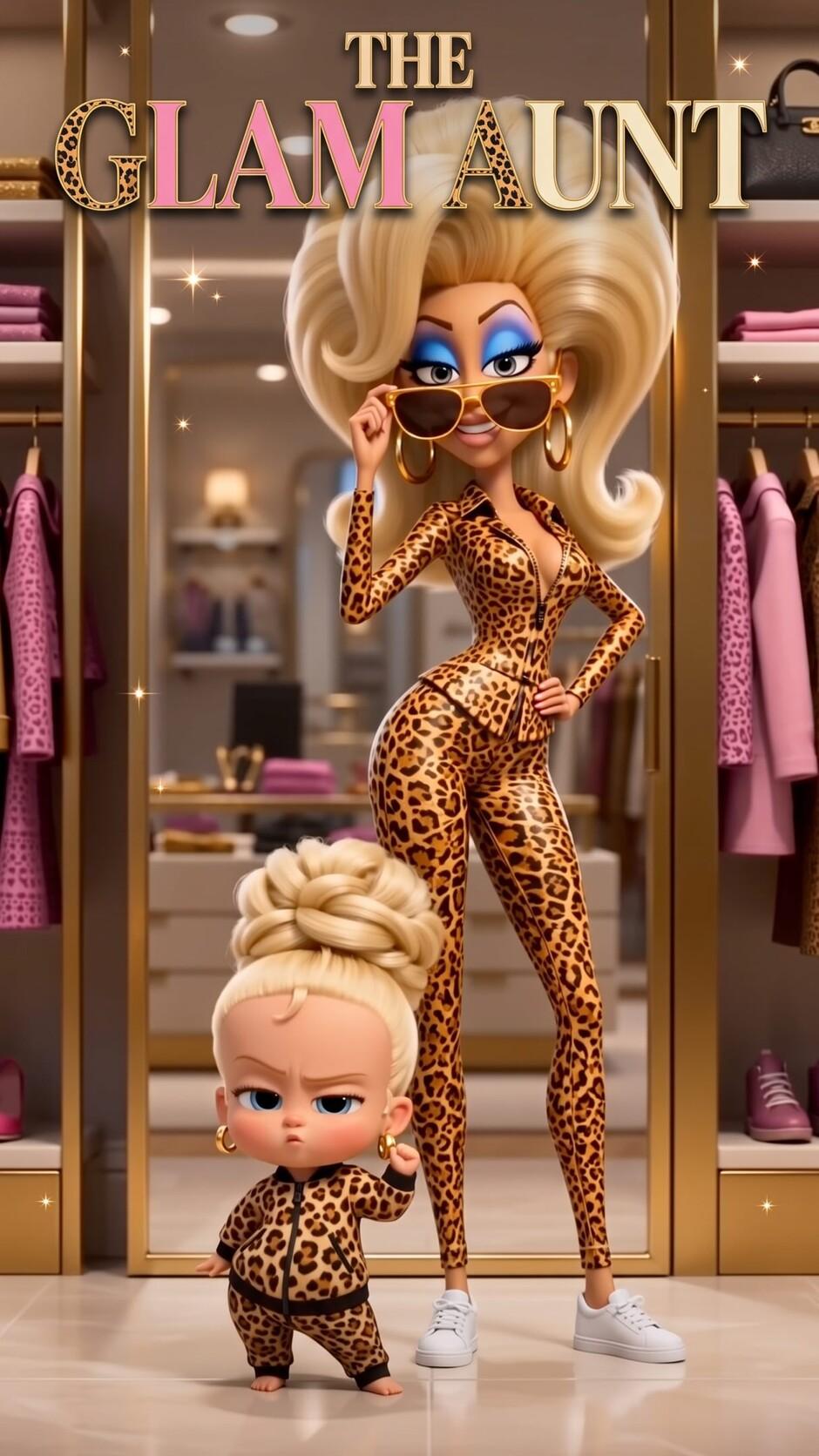 The Glam Aunt Mini-Me poster